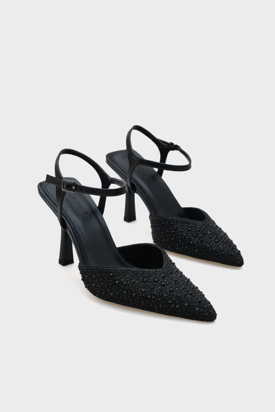 Capone Outfitters Dámské boty Piper Pointed Toe na středním podpatku