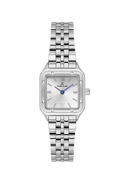 Daniel Klein Dke.1.10869-1 Square Dial Metal Case Metal Band Metallic Color Women's Wristwatch