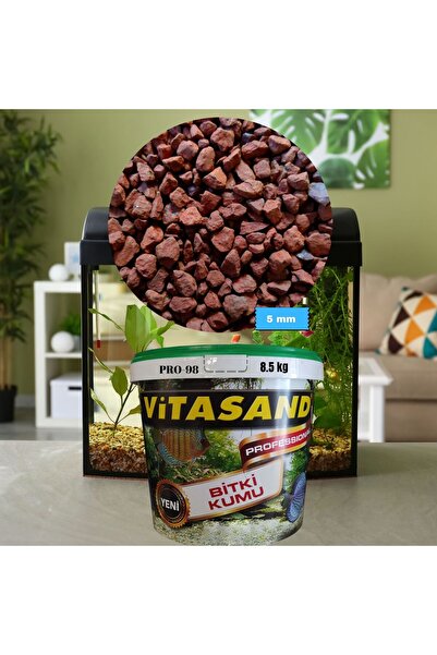 Vitasand Pro-98 5mm Kırmızı Akvaryum Ve Bitki Kumu 8.5 Kg