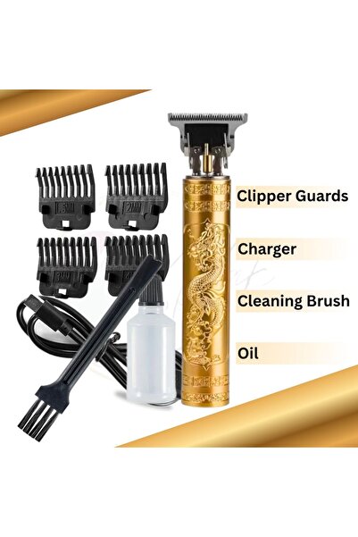 Generic VINTAGET9 Professional Cordless Hair Trimmer with Engraved Design