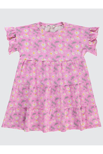 Civil Girls Papatya Empirme 6-9 Yaş Elbise - Pembe 8-9 Yaş
