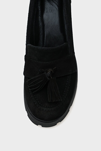 Capone Outfitters Dámské mokasínové boty s vysokou podrážkou se střapcem