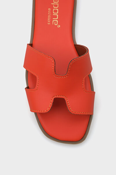 Capone Outfitters Шкіряні жіночі капці Halsey