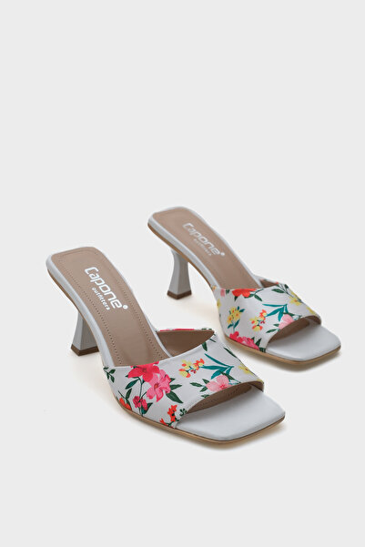 Capone Outfitters Жіночі капці на підборах з тупим носком і пісочним годинником Maura Bl тупим носком на підборах