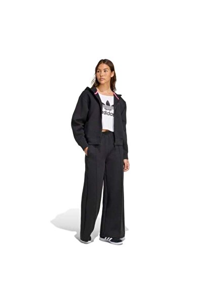 adidas Kadın Günlük Spor Ceket- Kapşonlu SPACER 3S FZ JY2619