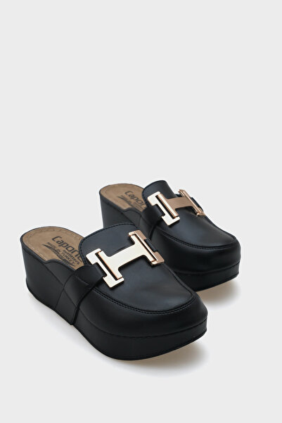 Capone Outfitters Ανατομικές μαλακές άνετες παντόφλες Mother με σφήνα τακούνι