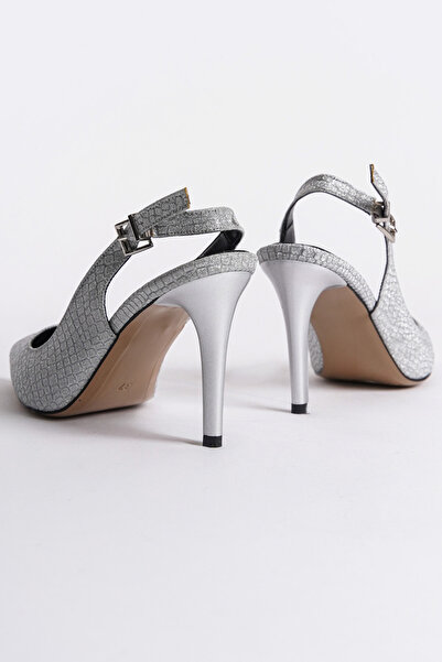 Capone Outfitters Pantofi de damă cu talpă moale căptușită cu toc mijlociu cu spate deschis