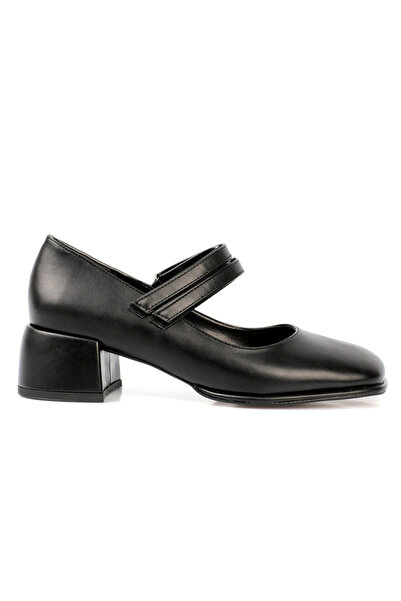 Capone Outfitters Tompa orrú duplacsatos Mary Jane cipő