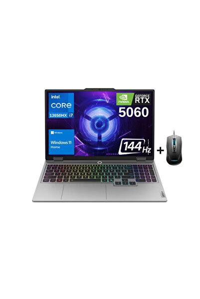 LENOVO Loq 15IRX10 I7-13650HX 16GB 1TB SSD RTX5060 15.6" IPS 144Hz W11 Laptop...