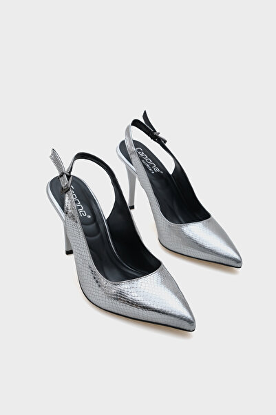 Capone Outfitters Pantofi de damă cu talpă moale căptușită cu toc mijlociu cu spate deschis