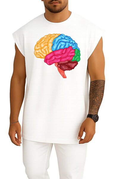 Bahriyeli Collection oversized Ανατομία του ανθρώπινου εγκεφάλου Σχεδιασμός σ...