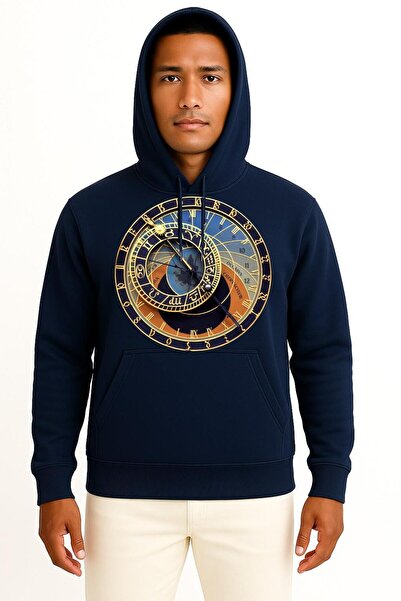 Bahriyeli Collection بغطاء رأس سترة براگ الفلكية ذات التصميم القديم للجنسين