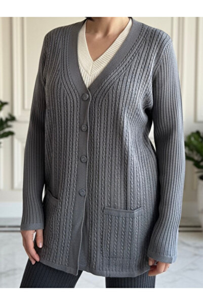 TİRİTEK نمط تريكو الشعر، كارديجان الأم من تيك تريكو / مدخن