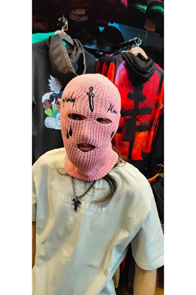 FG KONNİCHİWA Gözyaşı - Heart Kar Maskesi  Balaklava RENK ALTERNATİFİ GANST HİPHOP MODEL