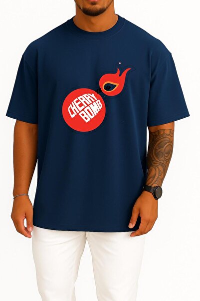 Bahriyeli Collection supradimensionat Sistem de evacuare auto Cherry Bomb Glasspack Muffler Design unisex cu formă de piept tricou