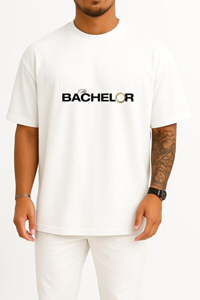 Bahriyeli Collection قصة فضفاضة تي شيرت للجنسين بتصميم The Bachelorette على ا...