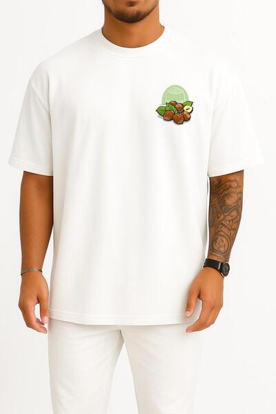 Bahriyeli Collection تي شيرت كبير الحجم بتصميم بسيط - أردو - جيريسون - تصميم ...