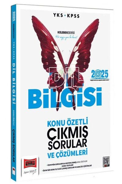 Yargı Yayınları Yargı 2025 YKS KPSS Dil Bilgisi Çıkmış Sorular Kelebek Serisi