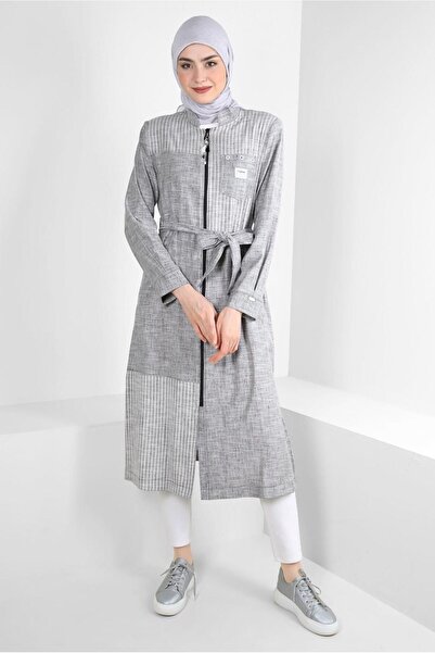 Alvina Пальто з розрізом і застібкою-блискавкою 10769