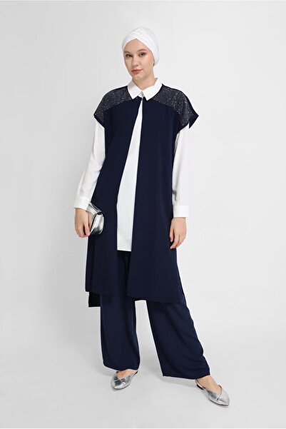 Alvina Stone Printed Double Tunic 40875