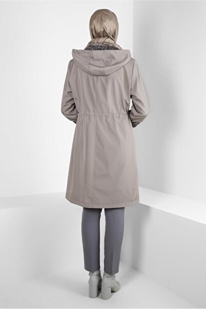 Alvina LEOPAR DESENLİ TRENÇKOT 10842