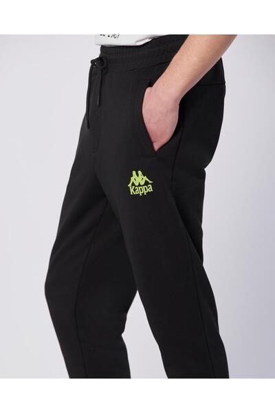 Kappa Tarsty Pant Erkek Siyah Regular Fit Eşofman Altı