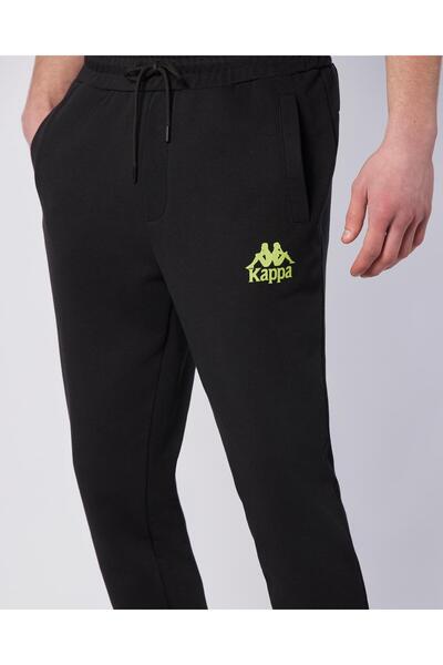 Kappa Tarsty Pant Erkek Siyah Regular Fit Eşofman Altı