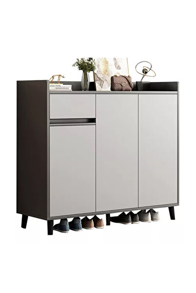 NKX Space-Saving Shoe Cabinet with Drawers - 90 CM Luxury Design