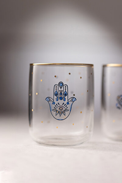 Rakle Lucky Charm 4'lü Kahve Yanı Bardağı Seti 280 cc