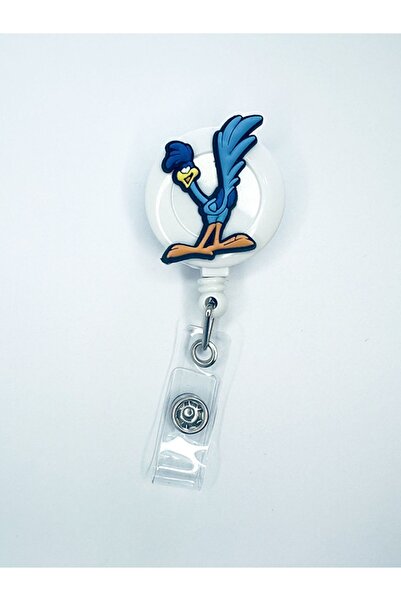 odaburada Suport pentru card de identitate Yoyo cu figurină Road Runner