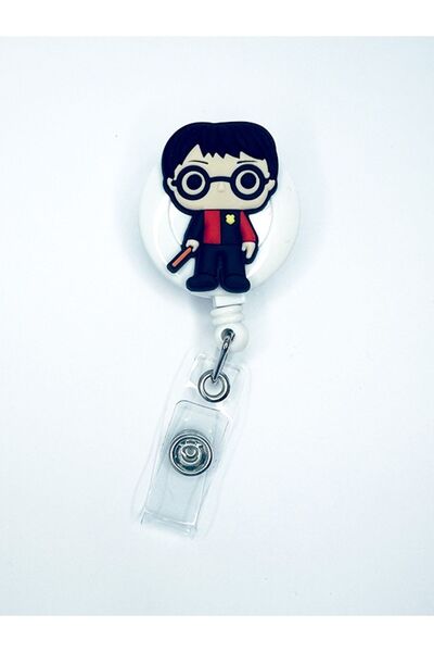odaburada Yoyo Name Badge Holder with Harry Potter Figure