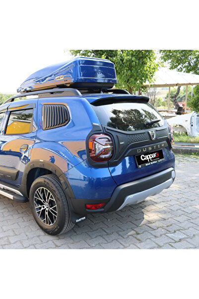 Cappafe Dacia Duster Arka Koruma Difüzör Mat Gri 2018-2024
