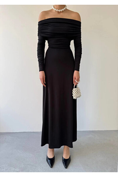 INFİVENTO    فستان أوراس بدون حمالات