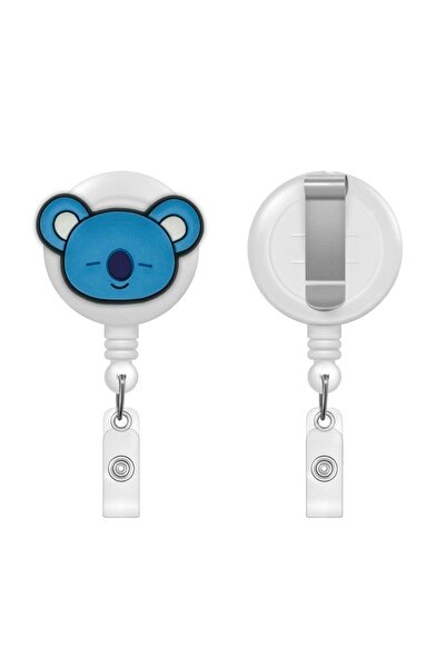 PABALAS Μπλε θήκη για κάρτα γιακά Koalo Figured Yoyo