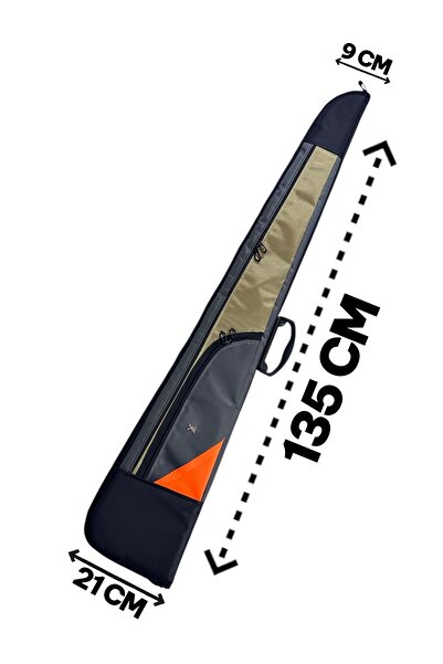 UYĞURCA 135 CM Tüfek Kılıfı (LÜKS) - SÖK TAK ASKI KAYIŞLI