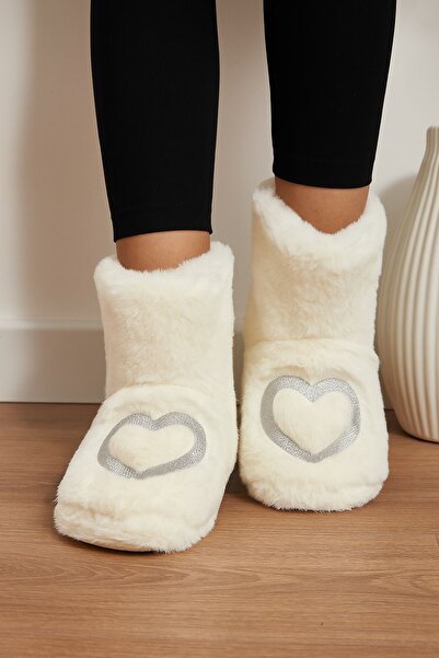 DUNWOLF Peluş Kadın Ev Botu