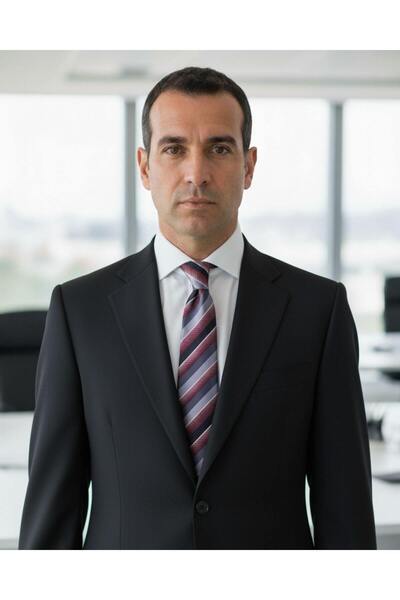 1001 Kravat Red Striped 8 cm Wide Gray Tie