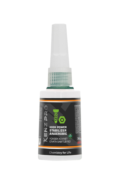 AER1605TL70 Yüksek Kuvvet Cıvata Sabitleyici Körüklü - High Power Stabilizer Anaerobic - 50 ml