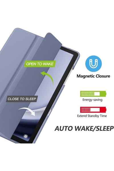 m.tk moveteck Galaxy Tab A9 8.7 Inch Tablet Case Smart Foldable with Smart Sleep Mode Sm-X110 (Compatible)