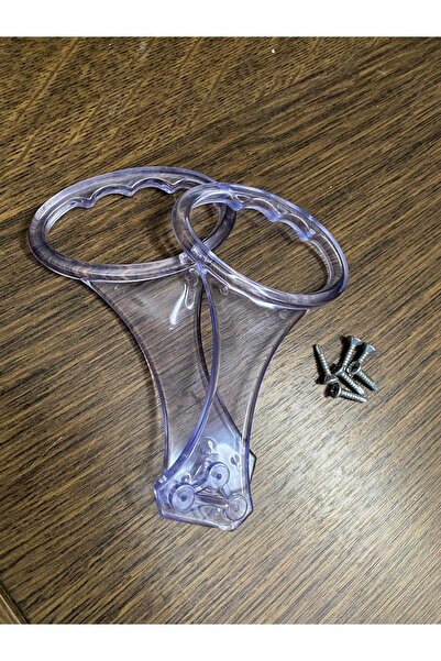 BafArt Baza Tutma Kolu 2 ADET - Şeffaf Elcek - Baza Tutucu - Baza Pvc Elcek