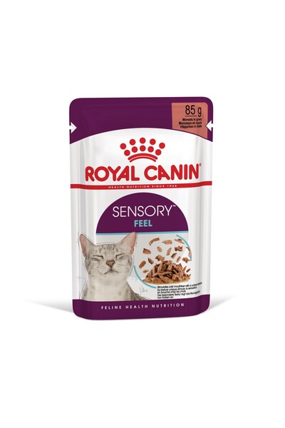 Royal Canin Sensory Feel in Gravy Adult Cat Canned 85 Gr