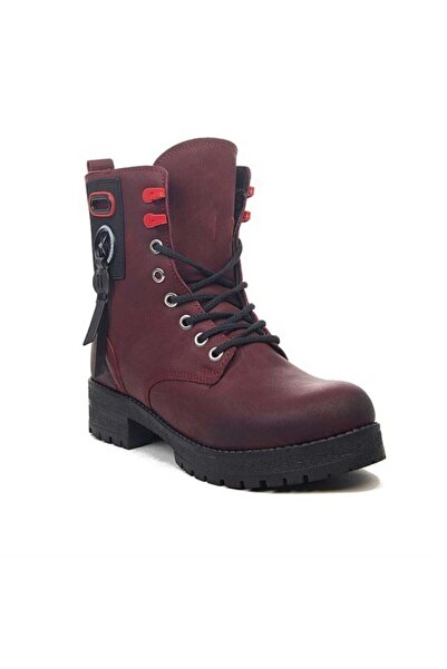 Twingo 7225 Bordo Zümrüt Kadın Bot