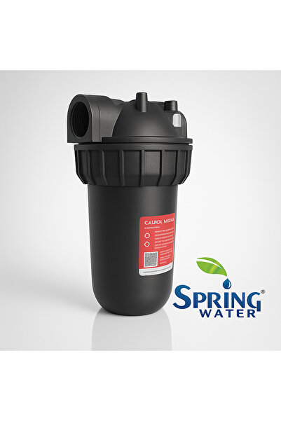 Spring Water Housing - Sıcak Su Filtre Kabı (10 inch / 1 inch Bağlantı - 80°C...