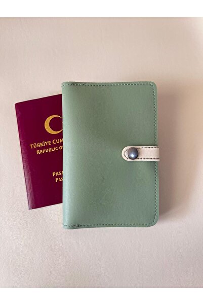 YOUC Design Штучна шкіра Веганський чохол для паспорта, чохол для посвідчення, захисний чохол для паспорта