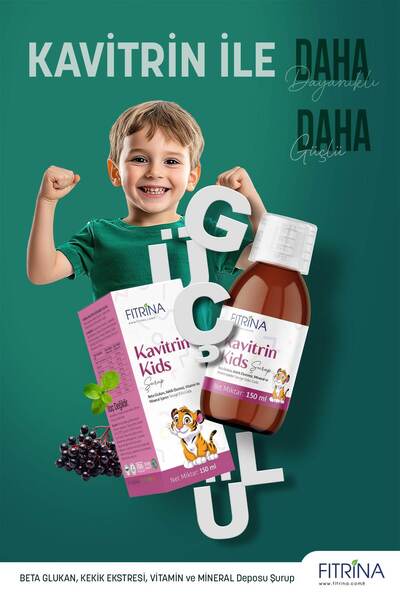 FITRİNA Kavitrin Kids Beta Glukan ve Kekik Ekstresi İçeren Çocuk Şurubu 150 ml
