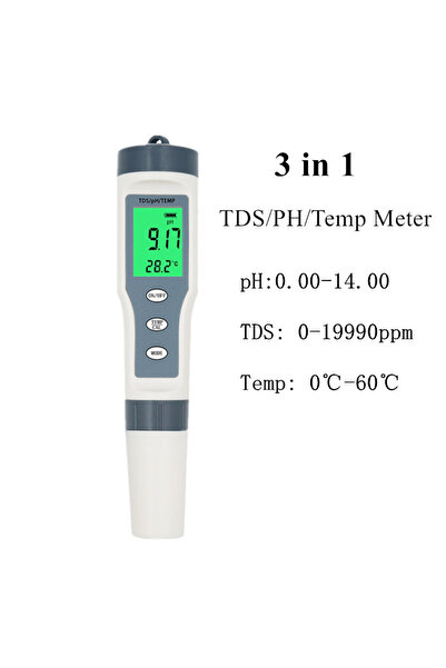 Choice جهاز قياس درجة الحموضة المحمول C المقاوم للماء، جهاز اختبار درجة الحرا...