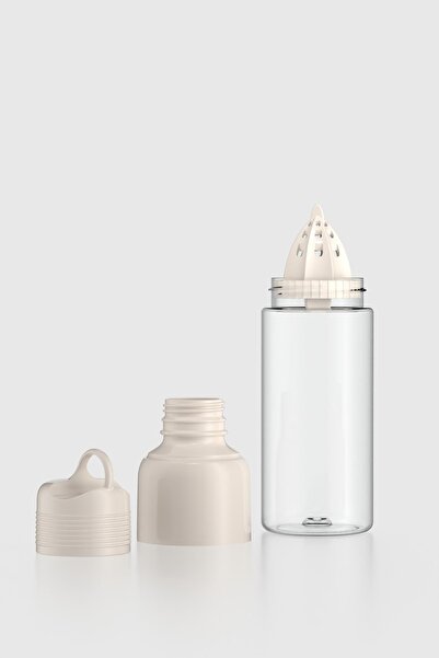 Renga Moon 600 ml Tritan Infuser Detox Bottle 911028 Beige