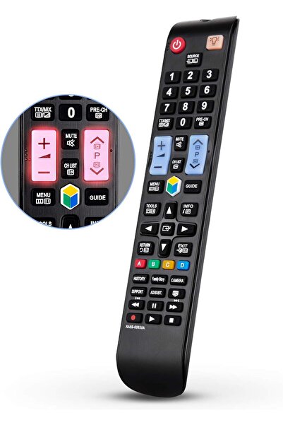 ATAELEKTRONİK Samsung Aa59-00507a Aa59-00465a Lcd Led Tv Televizyon Kumandası...