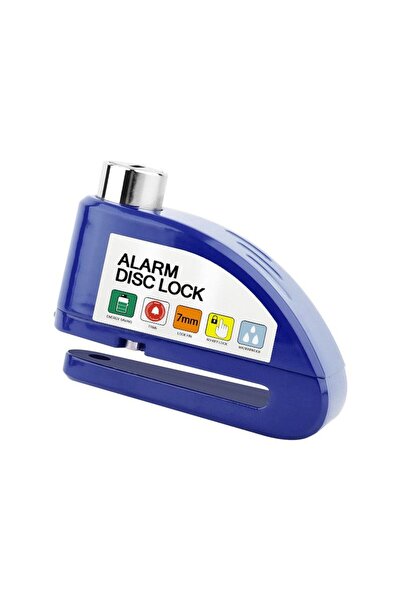 MATECHNO Alarmlı Disk Kilidi Motorsiklet Scooter Bisiklet ATV Sesli Alarm Yük...