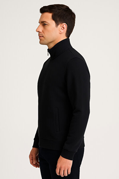 Maccali Men's Casual Basic Long Sleeve Cardigan Winter Sweater